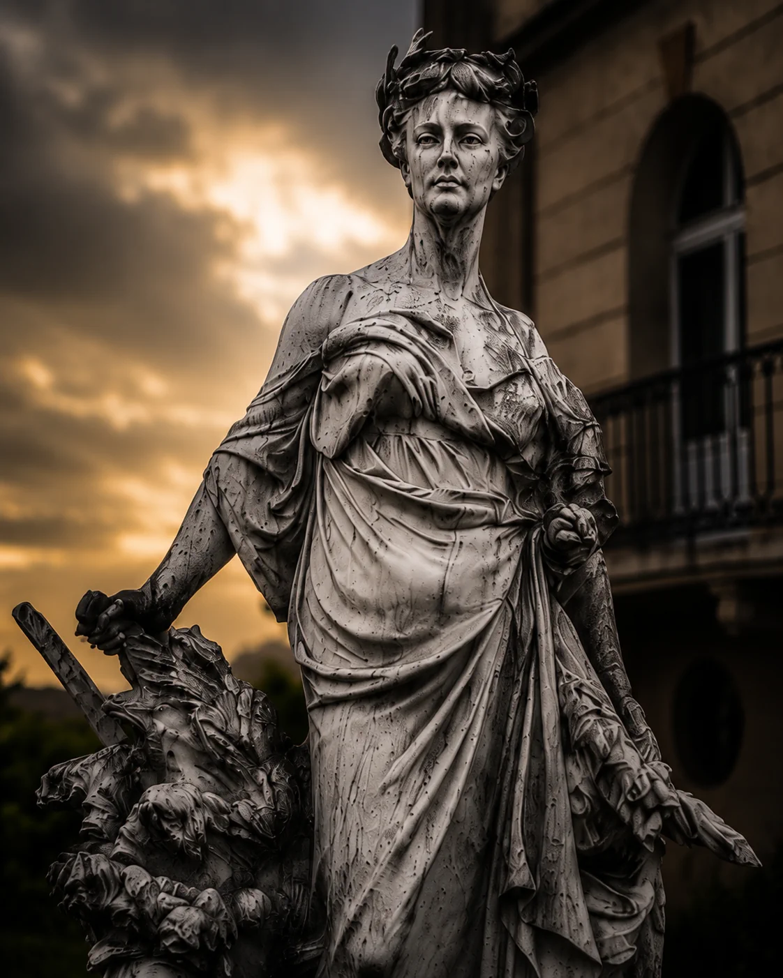 Statue 3 : femme debout